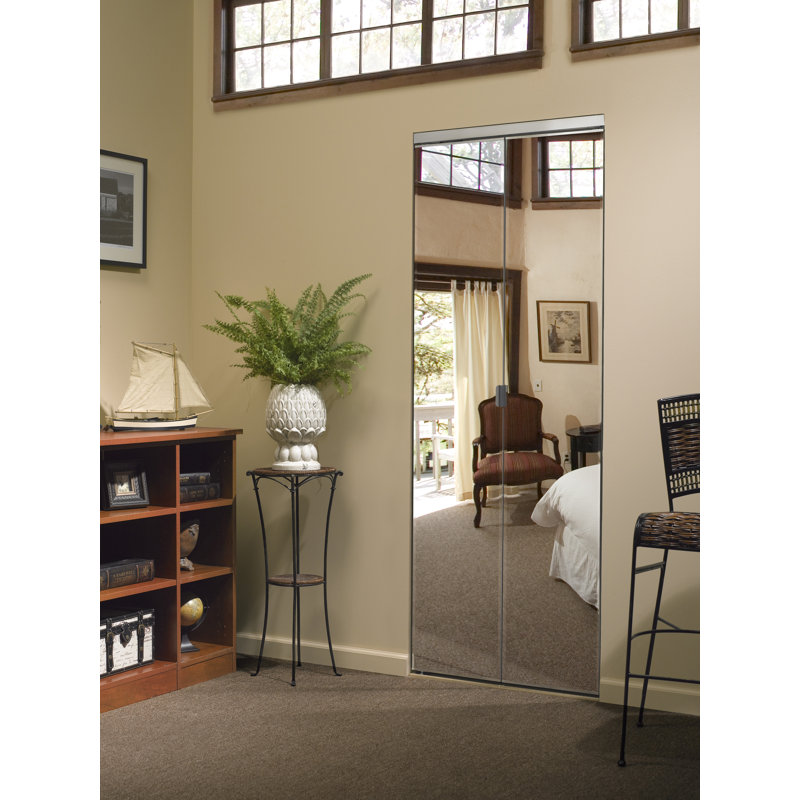 Custom Door and Mirror Mirrored BiFold Door & Reviews Wayfair